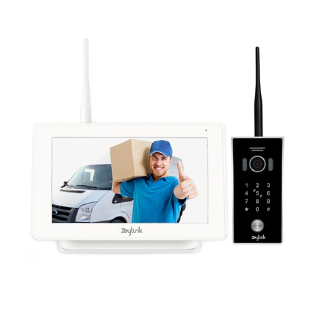 Video Portero con Monitor Inalambrico Larga Distancia App Zeylink