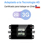 Kit Amplificador Repetidor De Señal Celular Gsm + 3G Entel Movistar Claro 850-1900 Mhz Certificado - Miniatura 4