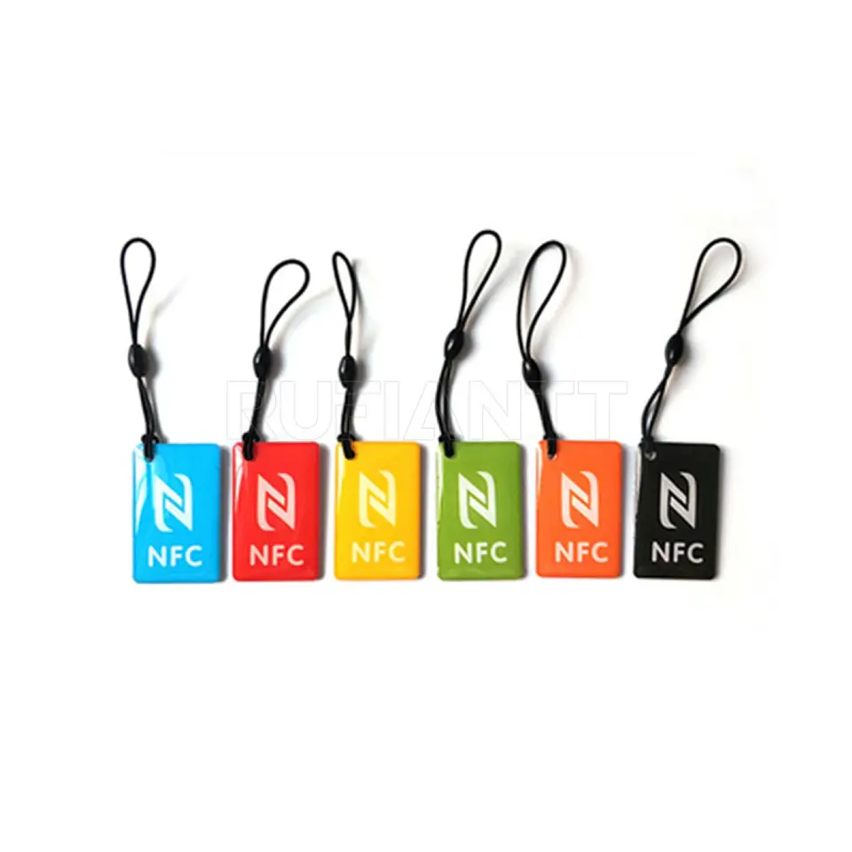 Tarjeta Llavero NFC 13.56Mhz Rfid Para Celular y Cerraduras Inteligentes Pack 10u 2