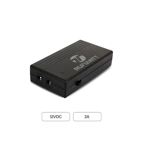 Ups Respaldo Batería Para Alarmas Cámaras Routers 12V 2A Litio 6000 mAh