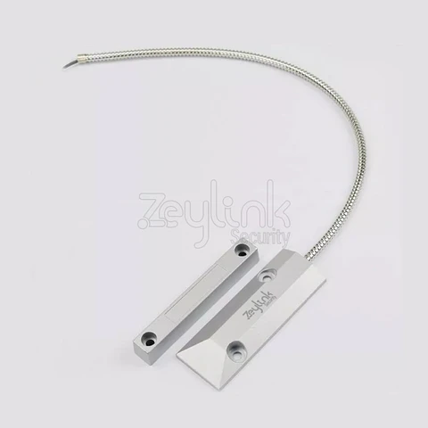 Sensor Magnético Para Persianas Y Cortinas Metálicas Alámbrico Para Alarmas 4G Gsm