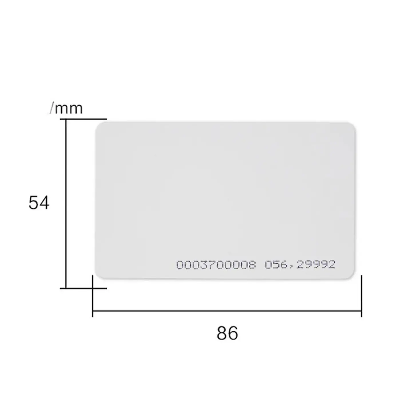 Tarjeta De Proximidad Mifare Thin Card 13.56Mhz Universal 4