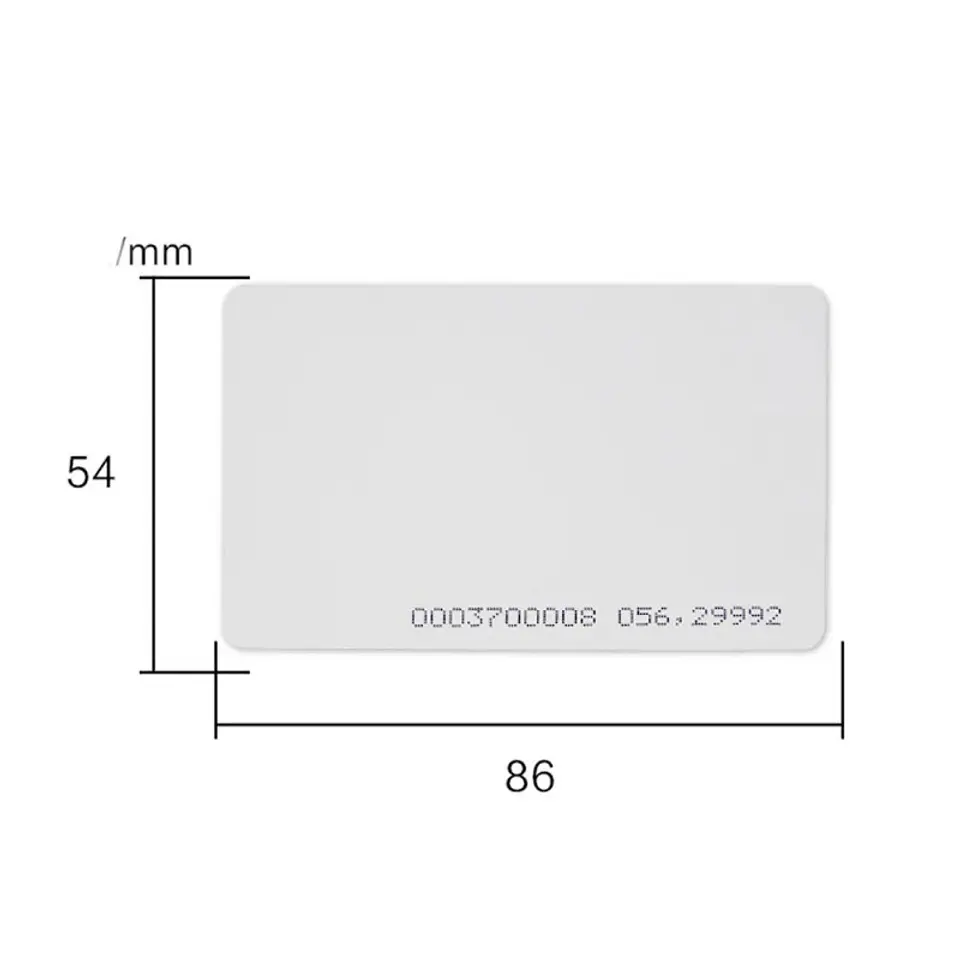 Tarjeta De Proximidad Mifare Thin Card 13.56Mhz Universal 4