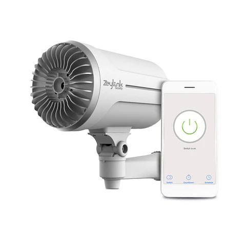 Alarma De Niebla Humo Antirrobo Activacion App Movil Maxima Seguridad Para Casa Empresa