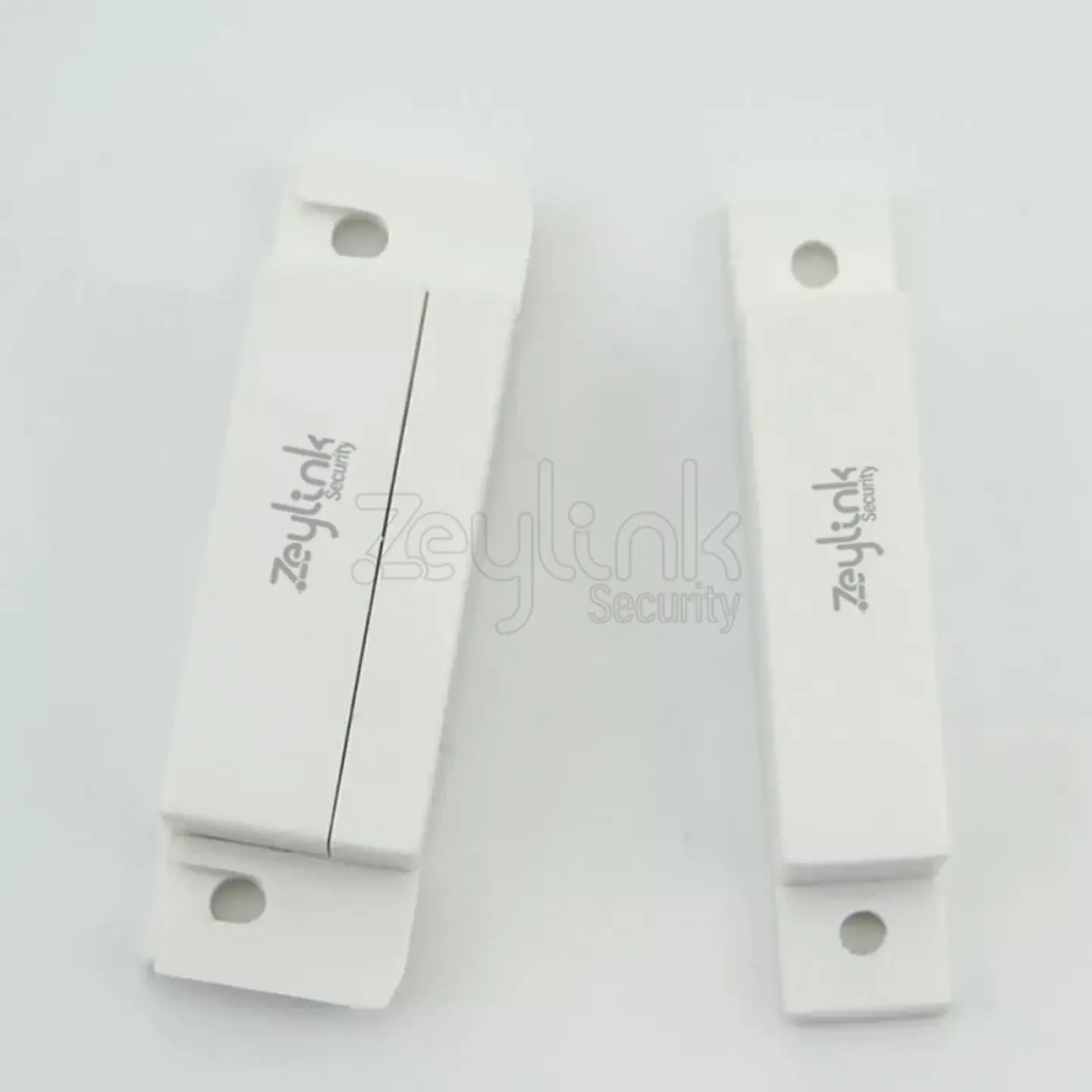Sensor Magnético Alámbrico De Puertas Y Ventanas Color Blanco Para Alarmas 2
