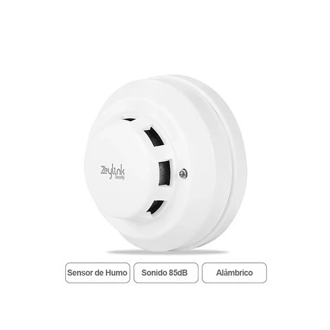 Sensor De Humo Alambrico Para Sistema De Alarmas Gsm- Fersontec