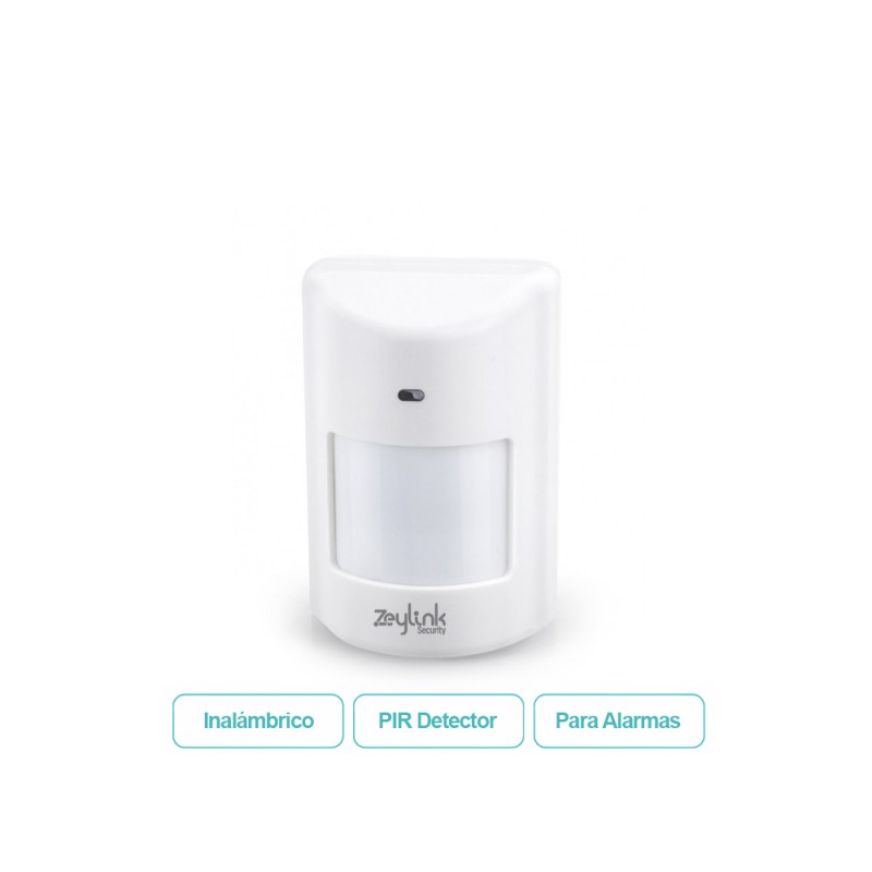 Sensor Movimiento PIR 360° Inalambrico 401N para Alarma GSM WIFI RF433