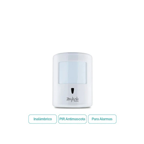 Sensor De Movimiento Pir Inmune A Mascotas Inalámbrico 433 Mhz Para Alarmas Gsm
