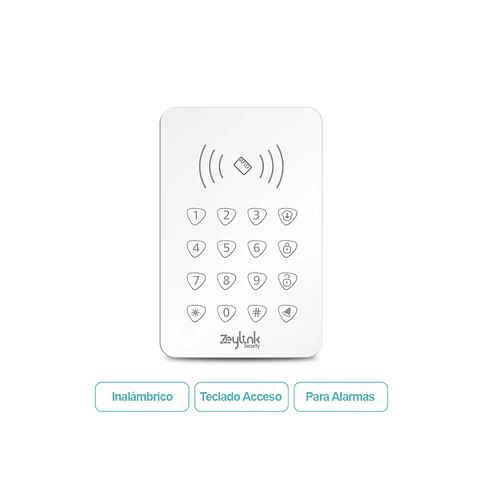 Teclado Inalámbrico Para Central Alarma Zeylink 4G-GSM