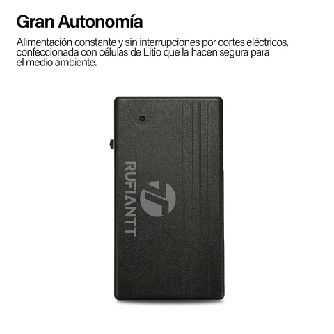 Mini Ups 13.200 mAh 12V, 9V, 5V, 19V, USB Batería Respaldo Para Alarmas Cámaras Router