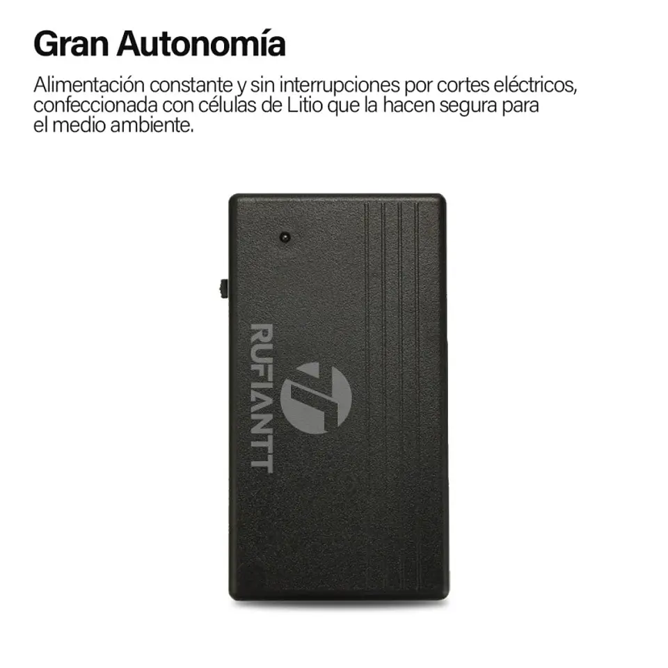 Mini Ups 13.200 mAh 12V, 9V, 5V, 19V, USB Batería Respaldo Para Alarmas Cámaras Router 1