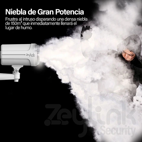 Alarma Niebla Humo Activacion Via Llamada Y Control Seguridad Maxima Para Casa Negocio