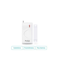Sensor Para Puerta Y Ventana Inalambrico Con Antena Para Alarmas Gsm