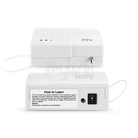 Repetidor Inalambrico Rf 100 Sensores Para Sistemas De Alarmas 4G Gsm
