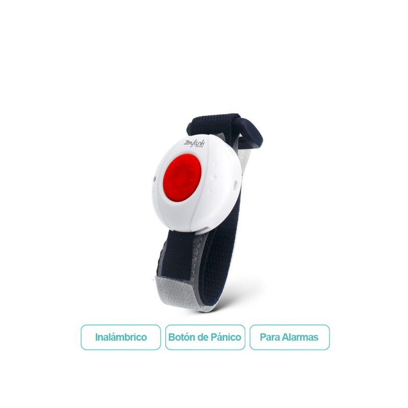 Botón De Pánico Inalámbrico Para Alarmas Gsm Tipo Pulsera 433 Mhz