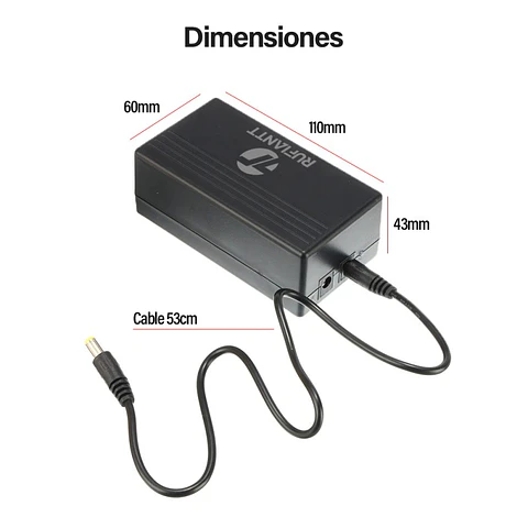 Respaldo Batería Ups 10.400 mAh Para Cámaras Alarmas Acceso 12V 3A