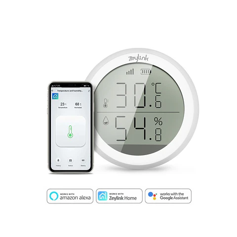 Sensor Temperatura Humedad Wifi Inalambrico Alerta Inmediata