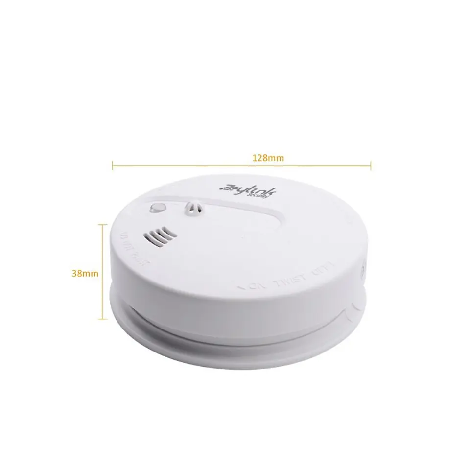 Sensor De Humo Y Temperatura Calor Inalámbrico Para Alarmas 4G Gsm 4
