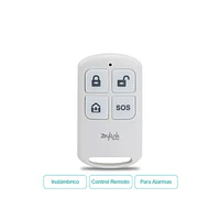 Control Remoto Inalámbrico 4 Botones Para Alarma Gsm Wifi 4G
