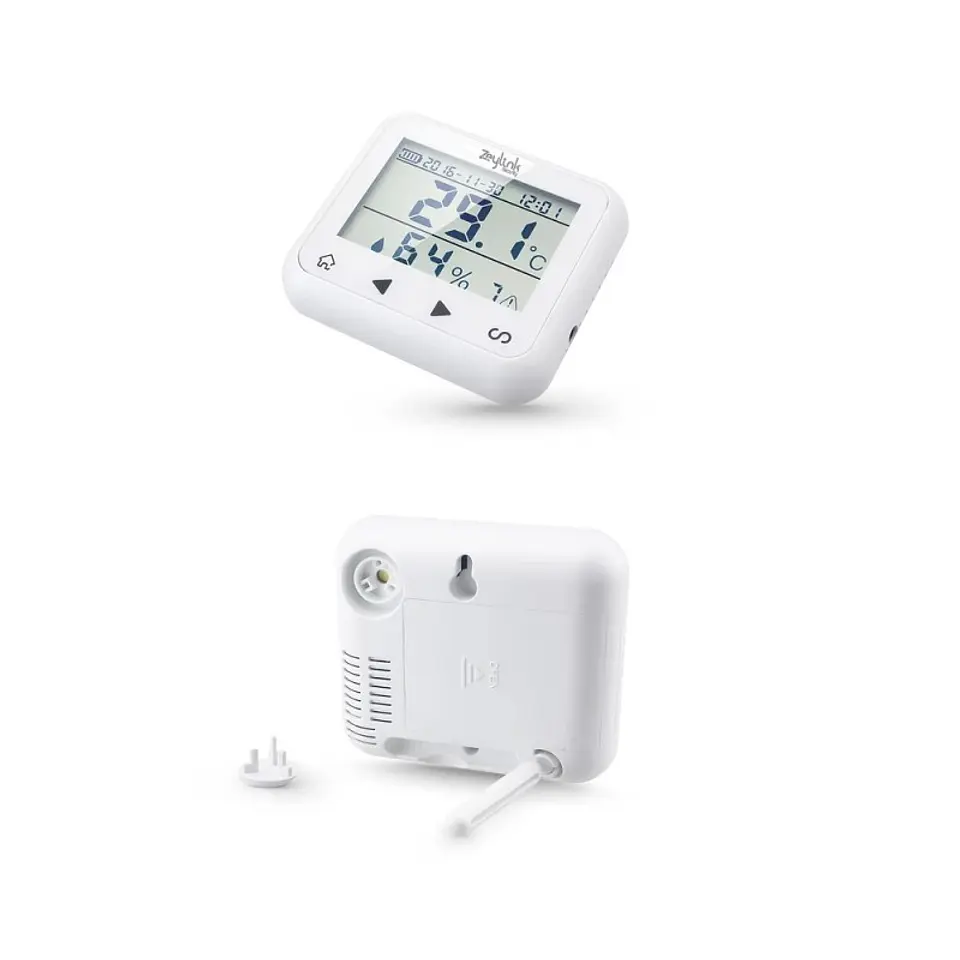 Sensor De Temperatura Y Humedad Inalámbrico Para Alarma 4G 4