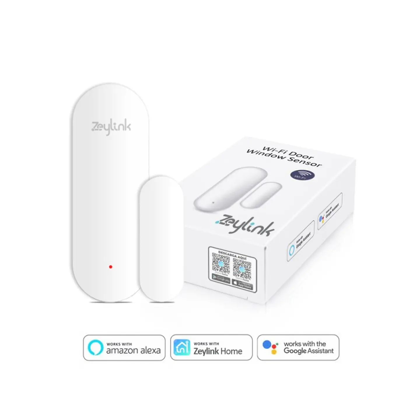 Sensor Magnetico Wifi Puerta Ventana Alerta Via Celular App 1