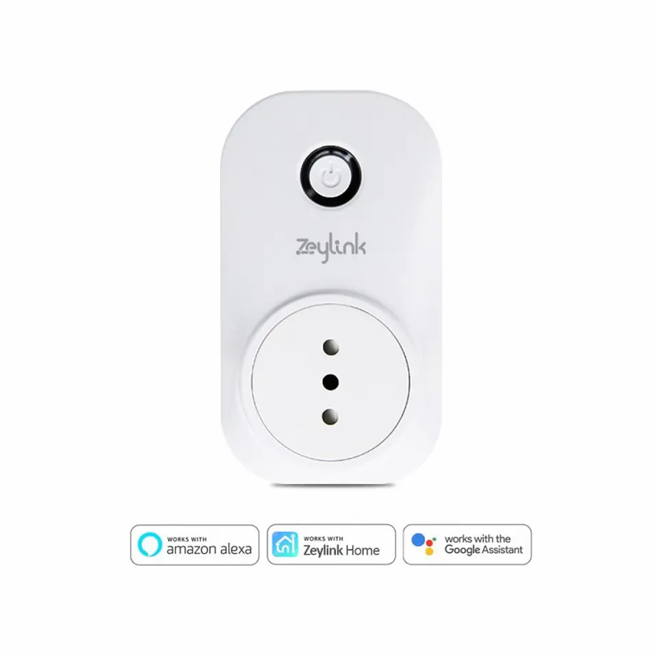 Enchufe Inteligente Wifi Socket Control Celular App Zeylink 10A 2000W 1