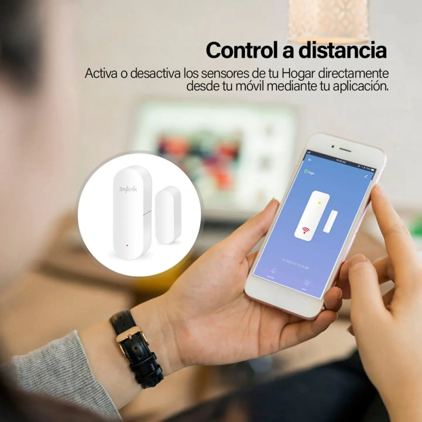 Sensor Magnetico Wifi Puerta Ventana Alerta Via Celular App 2