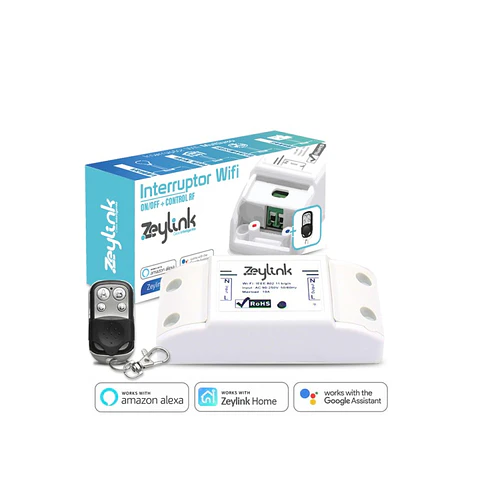 Interruptor Switch Electrico Wifi + Control Remoto Inalambrico Zeylink
