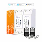 Interruptor Wifi Zeylink + Control Remoto Alexa Google Home Pack 2 U. - Miniatura 1