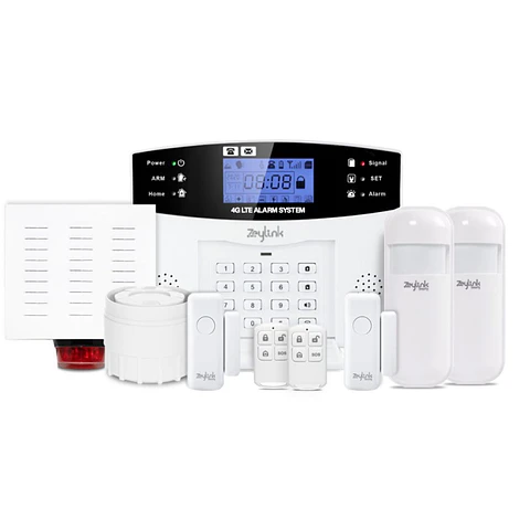 Alarma Casa Negocio + Sirena Exterior 20W Inalámbrica + 4 Sensores