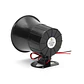 Sirena 15W 12Vdc Tipo Megafono 1 Tono Negro Para Alarmas Gsm Exterior Interior - Miniatura 4