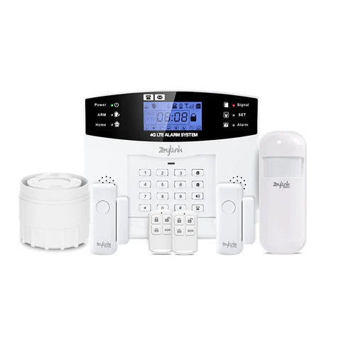 Kit Alarma 4G Gsm Para Hogar O Negocio + 3 Sensores Inalámbricos Aviso Inmediato