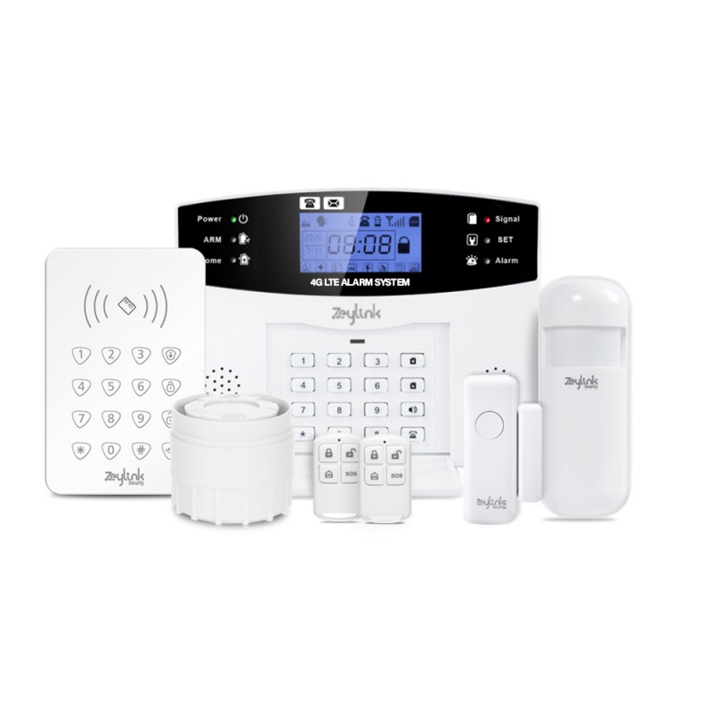 Alarma Para Casa Inalámbrica + Teclado Inalámbrico Armado & Desarmado