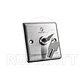 Botón Con Llave No-Nc-Com Emergencia Acero Inoxidable - Miniatura 2