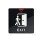 Boton Pulsador No Touch Ip68 Impermeable Led Negro Elegante No-Nc-Com - Miniatura 1