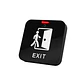 Boton Pulsador No Touch Ip68 Impermeable Led Negro Elegante No-Nc-Com - Miniatura 2
