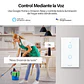 Interruptor Inteligente Hibrido Sin/Con Neutro Wifi Doble Blanco ZLK - Miniatura 4