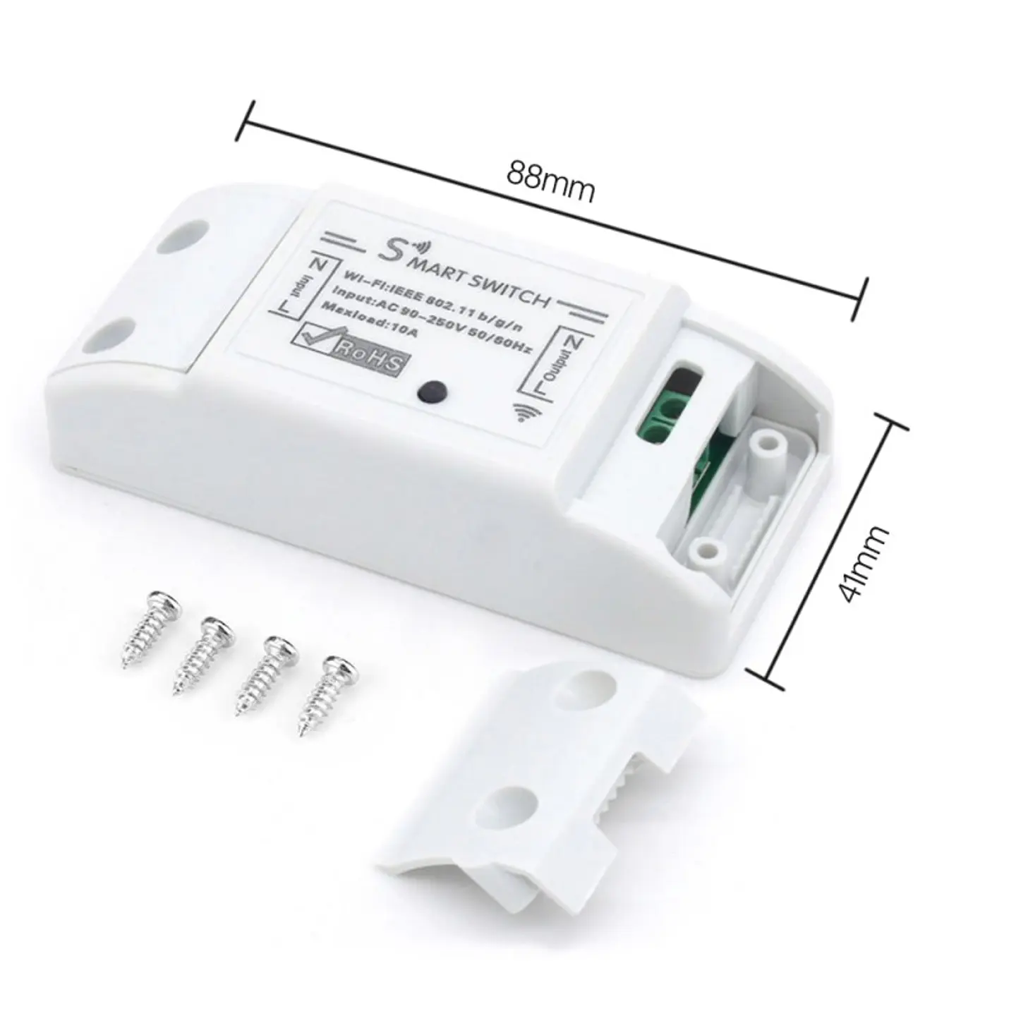 Interruptor Wifi Zeylink + Control Remoto Alexa Google Home Pack 2 U. 7