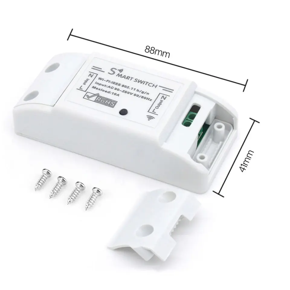 Interruptor Wifi Zeylink + Control Remoto Alexa Google Home Pack 2 U. 7