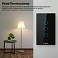 Interruptor Inteligente De Pared Wifi Triple 3Ch Con Neutro Tactil - Miniatura 7