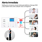 Sistema Alarma Conexion 4G Ultima Generacion Wifi Maxima Seguridad Para Casa Negocio K9 Plus  - Miniatura 2