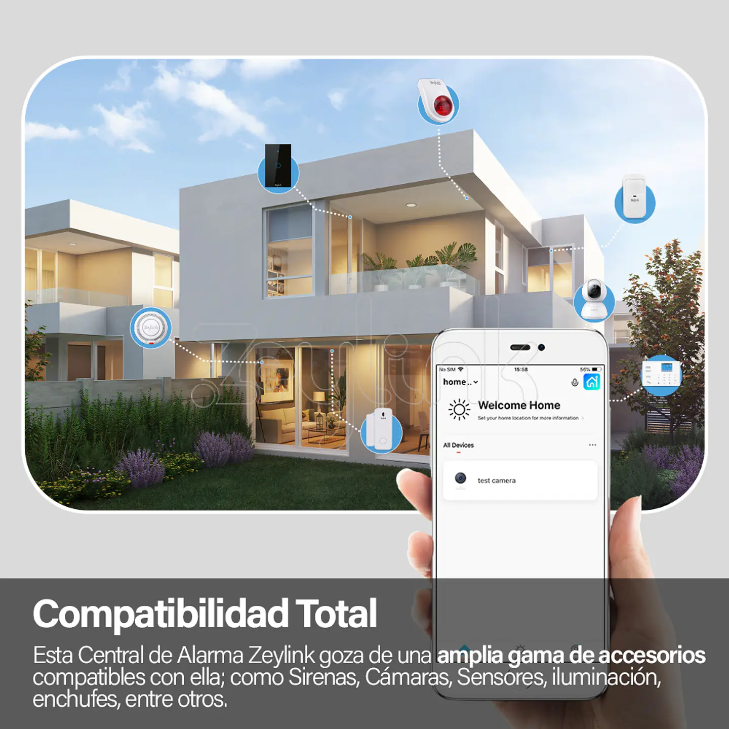 Sistema Alarma Conexion 4G Ultima Generacion Wifi Maxima Seguridad Para Casa Negocio K9 Plus  9
