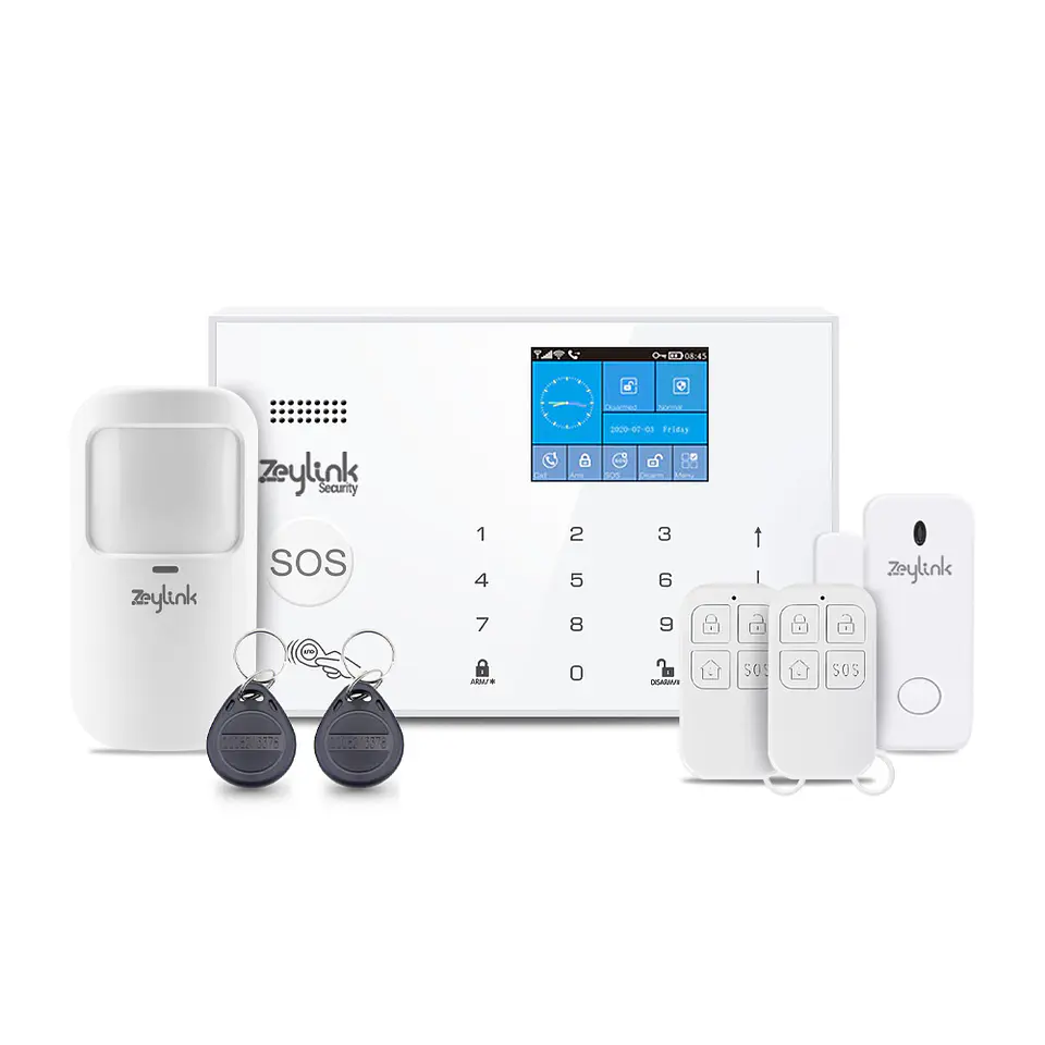 Sistema Alarma Conexion 4G Ultima Generacion Wifi Maxima Seguridad Para Casa Negocio K9 Plus  1