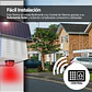 Sirena Solar Inalambrica 60w Ultra Potente Autonoma Para Alarma 4g gsm - Miniatura 4