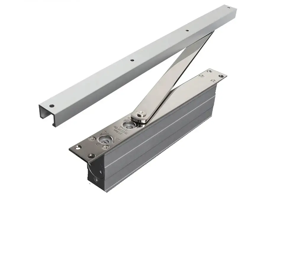 Cierre Brazo Hidraulico Invisible Para Puertas Anchas 110-210Cm Capacidad 40-80 Kg 1
