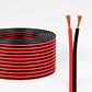 Cable Parlante 14 AWG 2x1 Paralelo Rojo Negro 100 Metros Audio Instalacion Polarizado - Miniatura 2