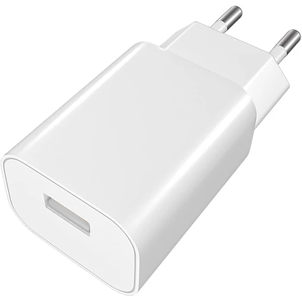 Cargador USB 5V 2A Adaptador Enchufe Universal Carga Rapida Compatible Movil Blanco