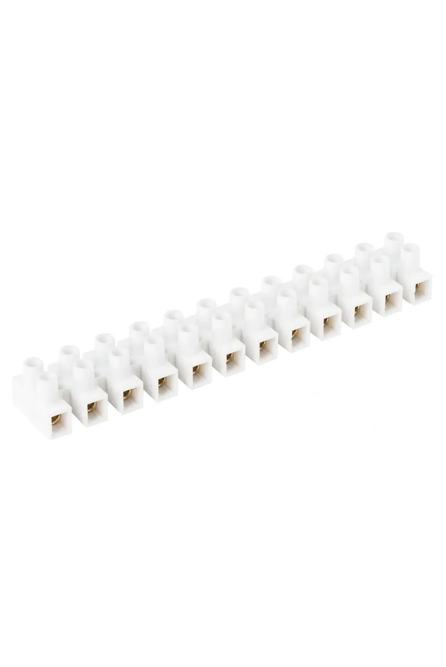 Regleta Conexion Electrica 12 Pines 450V 24A 8mm Universal Para Cable 20-12 AWG 1