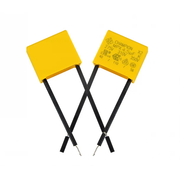 Capacitor Condensador 4.7uF Para Interruptor Sin Neutro Apagador Inteligente 220V Pack 5U