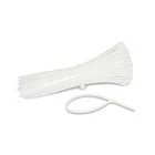Amarras Plasticas 2.5x300mm 100 Unidades Blanco Alta Resistencia Autobloqueable Uso Industrial 1